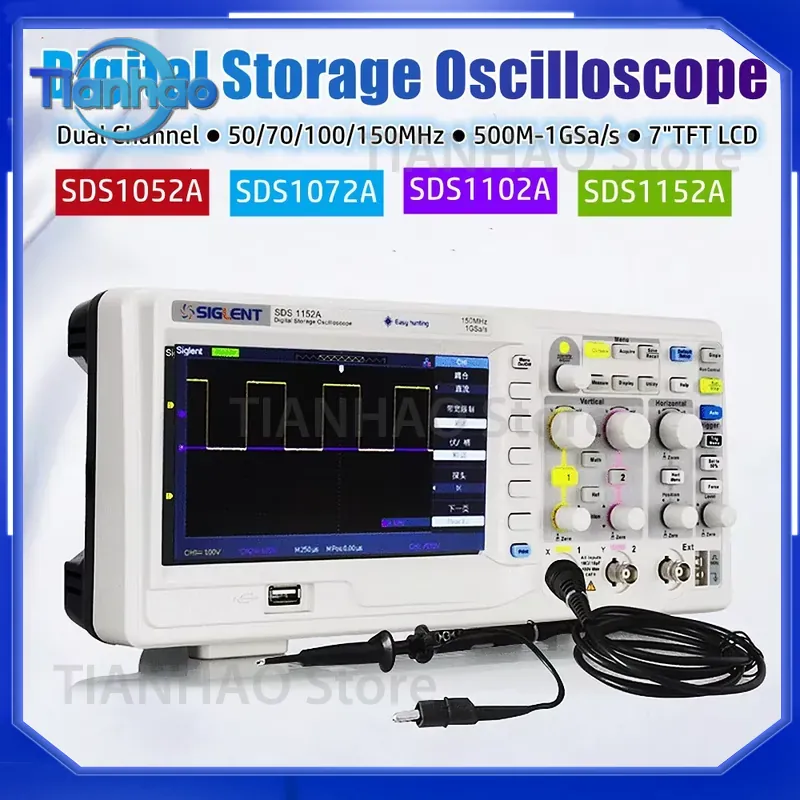 Osciloscópio Digital de Armaze - Digital Storage Oscilloscope 100Mhz avaliação e preço